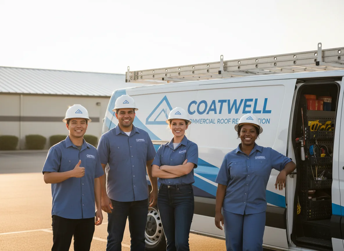 Commercial roof coating company in Taunton, MA